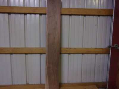 1 PC WALNUT BOARD KILN DRIED LUMBER WOOD LOT 596V  53 1/8''X 8''X 3/4'' FLAT