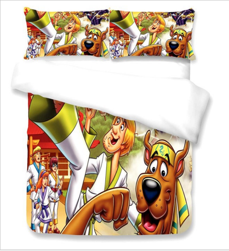 Scooby Doo Bedding Set Christmas Gift Bedding set