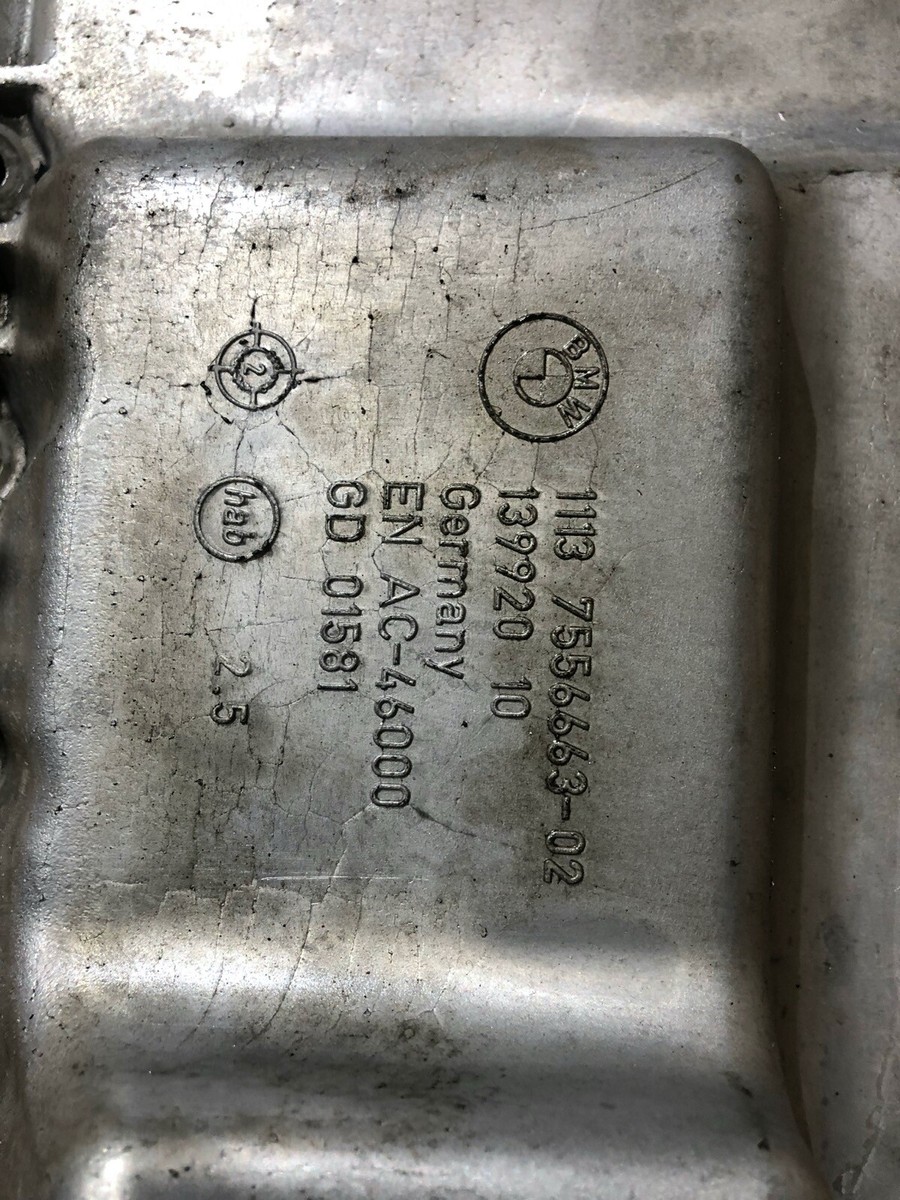 BMW N55 ENGINE OIL PAN ASSEMBLY 11137556663 R3S4 | eBay 