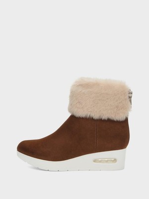dkny wedge boots