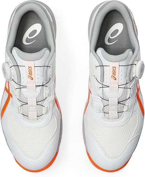 ASICS Working Safety Shoes WIN JOB CP219 BOA White Orange 1273A092