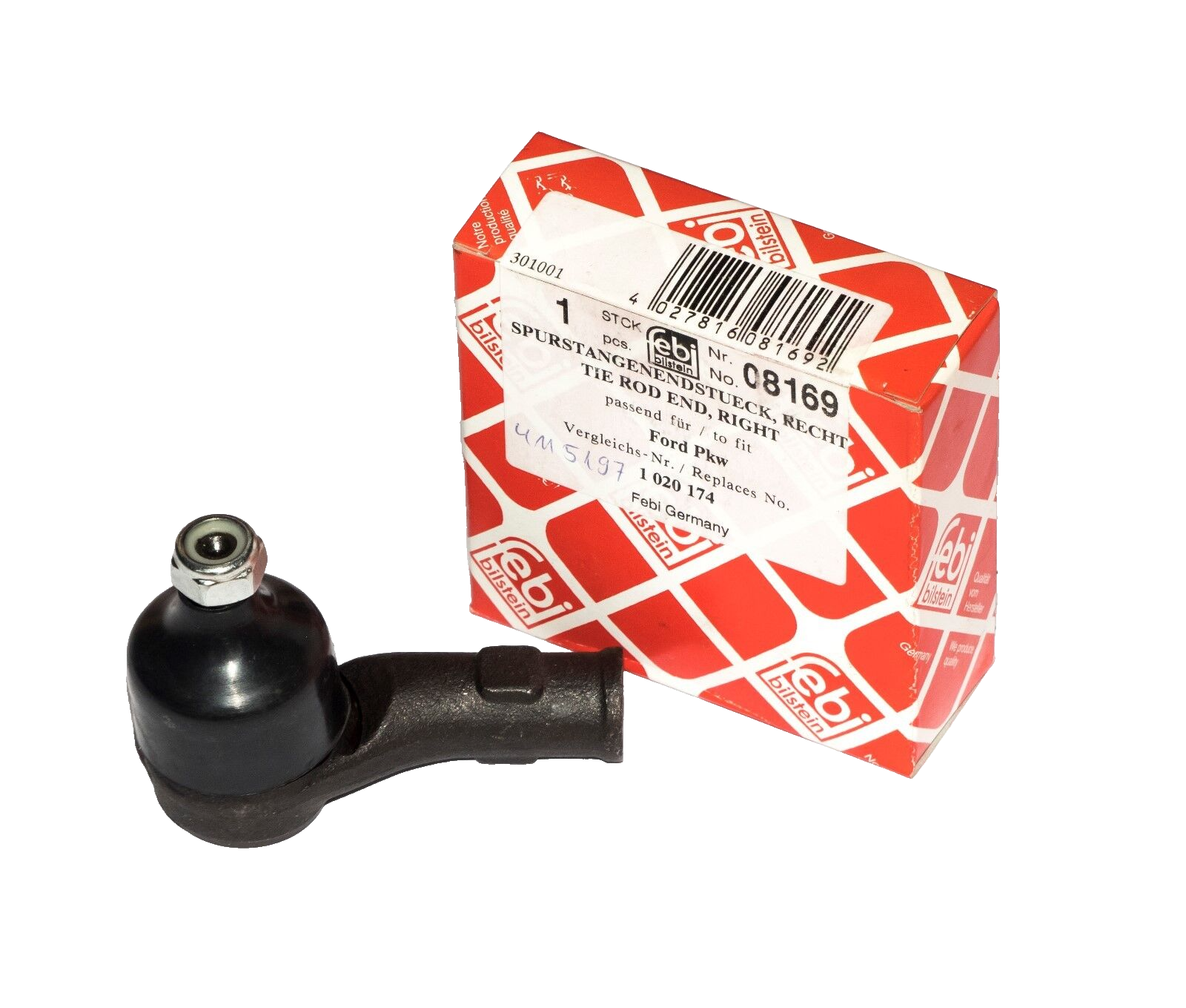 Fits For Ford Fiesta IV 4 JA Tie Rod End Right Febi 08169 Steering ...