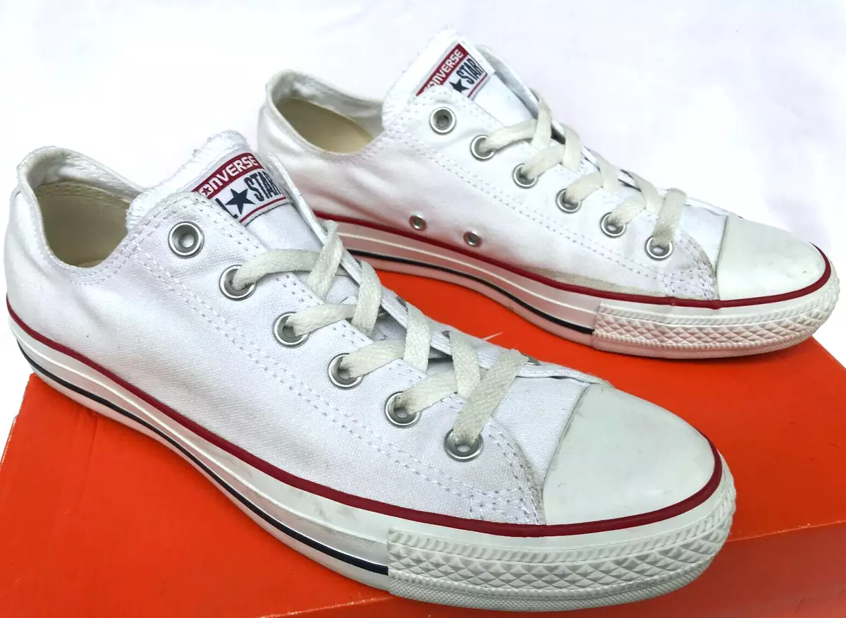 Cantidad de Evaluación Matemáticas Converse Chuck Taylor All Star M7652 White Basketball Shoes Women&#039;s 10  Men&#039;s 8 | eBay