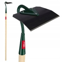 Kadax Hacke, Gartenhacke Aus Metall, Unkrauthacke Mit Stiel Aus Holz, 14Cm