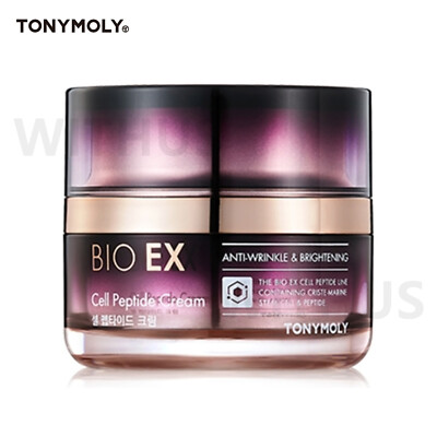 Tonymoly Bio EX Cell Peptide 3pcs Set Toner Emulsion Cream Gift