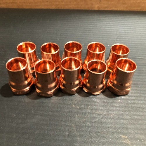 (10 PK) NIBCO 3/4" C603, WROT COPPER PRESSURE FEMALE ADAPTER C X FIPT, FREE SHIP