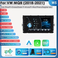 für VW MQB Polo T -cross T -roc 2018-2021 Autoradio Navi GPS BT5.0 CarPlay 4+64G