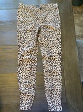 GIRLS THE CHILDREN'S PLACE LEOPARD JEGGING JEANS SIZE 12