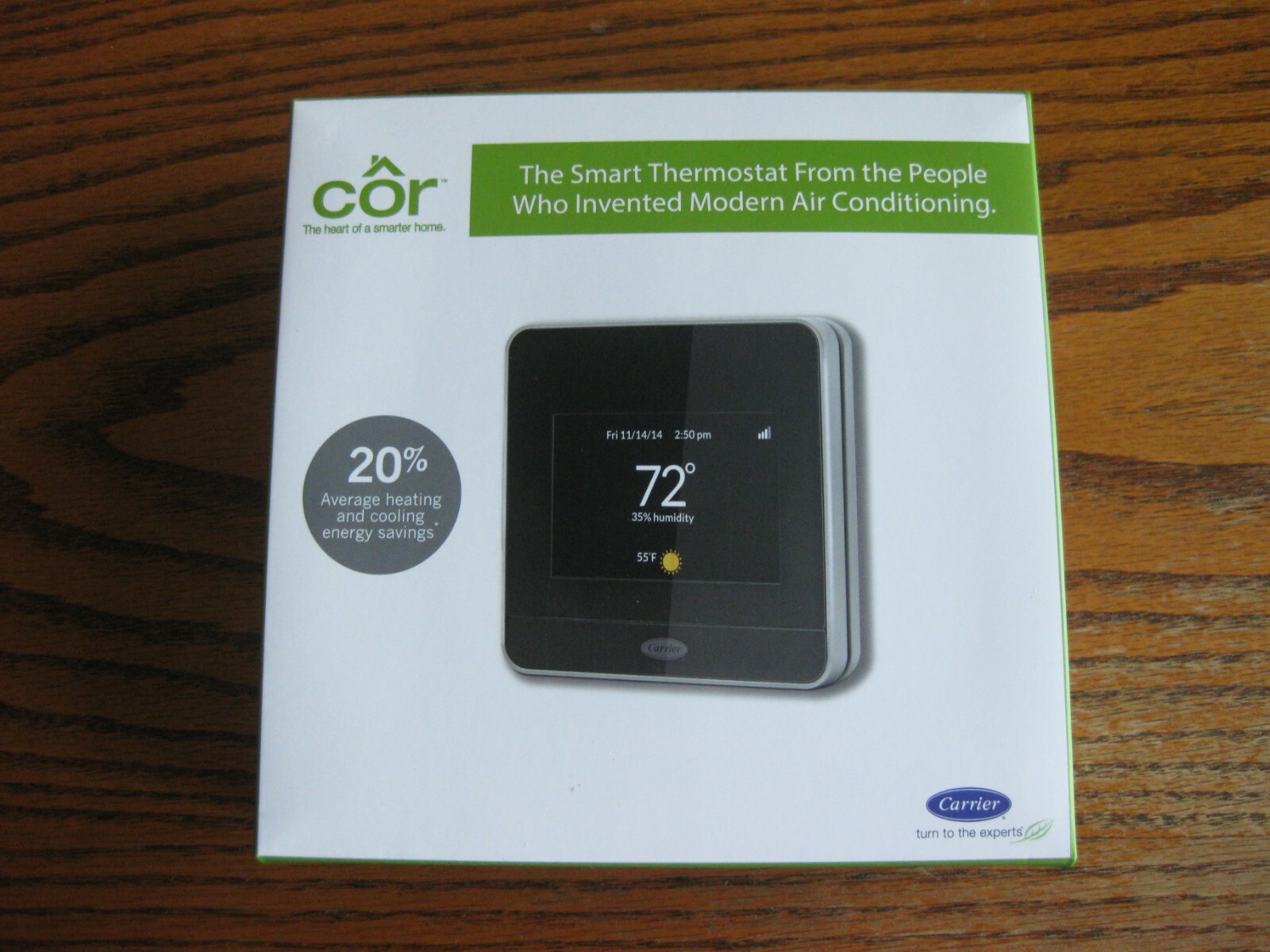 cor thermostat google home