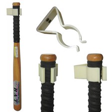 2Pcs BASEBALL BAT DISPLAY Decorative Holder Vertical Wall Rack