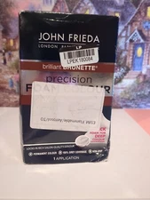 John Frieda Precision Foam Colour Deep Brown Black 3N *Stickers 