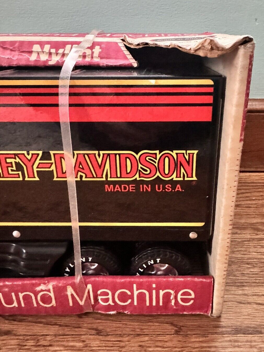 Vintage Nylint Harley Davidson Truck w Trailer Metal Muscle Vintage Nylint Harley Davidson Truck w Trailer Metal Muscle