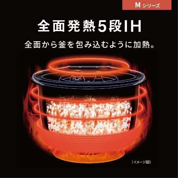 PANASONIC SR-M10A-K Rice Cooker 5.5 Cup Full Heat IH Type PANASONIC SR-M10A-K Rice Cooker 5.5 Cup Full Heat IH Type