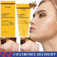 Kojic Acid Turmeric Collagen Night Wrapping Mask, Overnight Mask For Brightening