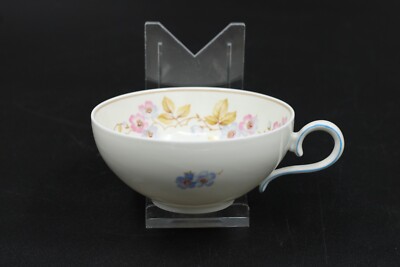 Weimar Porzellan Beate 2188 Blumen Teetasse Tasse Art Deco Vintage Ø 10,5 cm