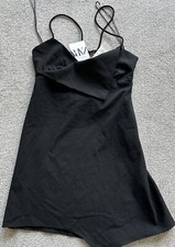 Zara Black Dress Size S BNWT £27.99