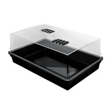 Mini-serre serre serre en plastique rigide - dimensions : 57 x 38 x 22 cm