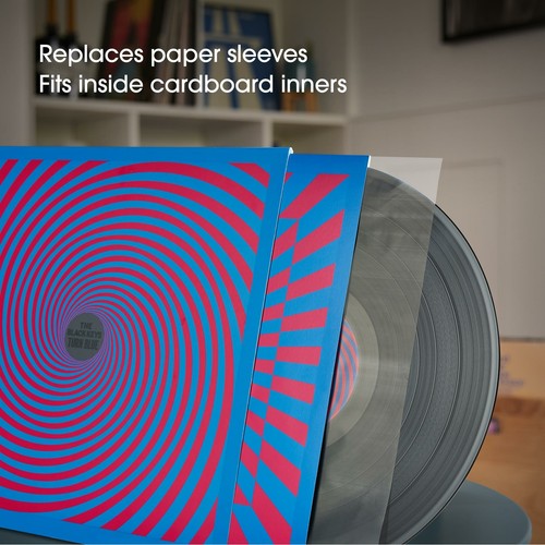 10" Anti-Static Inner Vinyl Record Sleeves 10 Inch Singles EP Covers 50 Pack - Picture 3 of 8