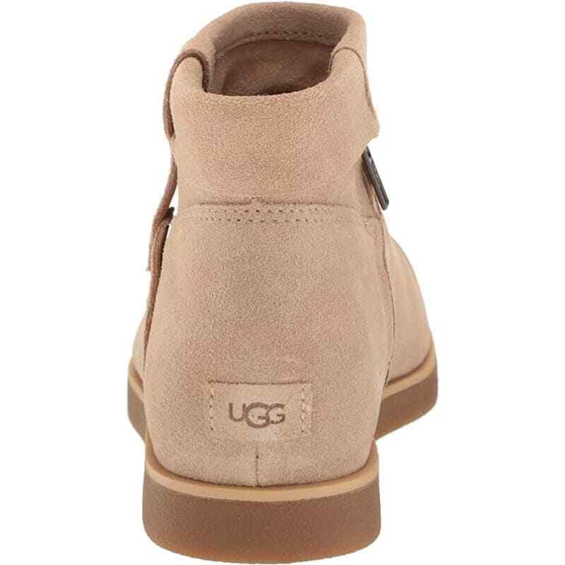 UGG Josefene Cuff Suede Leather Ankle Bootie Boots Womens Size 8 Sand