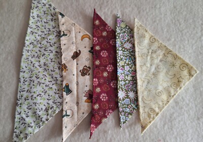 5 scarves for about 20 cm total size