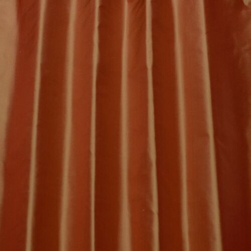 Iridescent Red Gold Taffeta 100% Silk Fabric, 54" Wide, By The Yard (TS-7043) - Picture 3 of 3