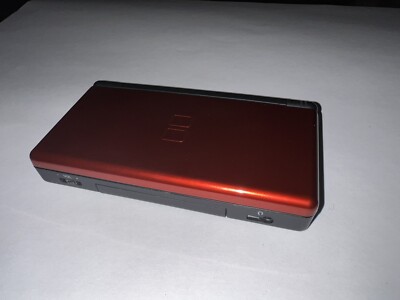 Nintendo DS Lite Handheld System Red/Black(No Charger with Stylus Slightly Used)