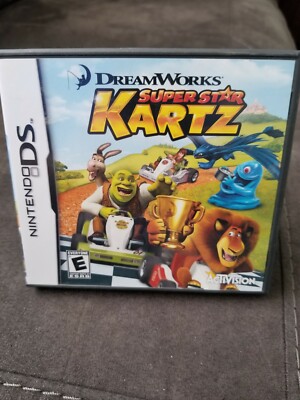 DreamWorks Super Star Kartz (Nintendo DS, 2011) Complete. (R2)