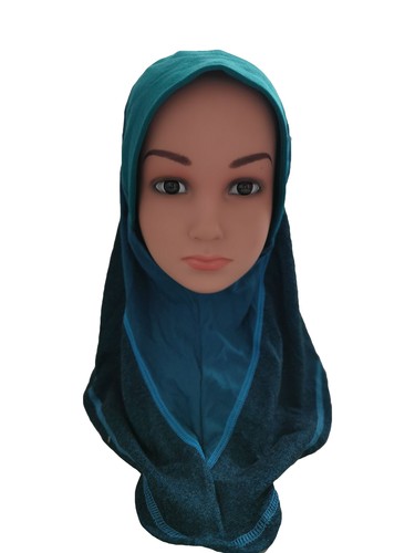 One Piece Kids Girls Scarf Hijab Muslim Turban Islamic Headscarf Wrap Shawl 2-6Y - Picture 28 of 80