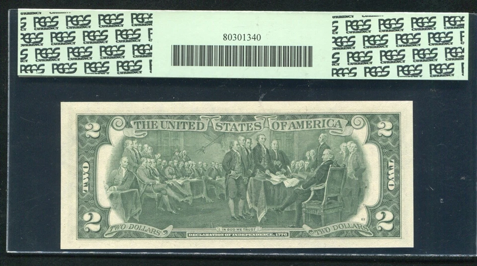 FR. 1935-D* 1976 $2 *STAR* FRN CLEVELAND, OH PCGS GEM UNCIRCULATED-66PPQ - Image 2 of 2