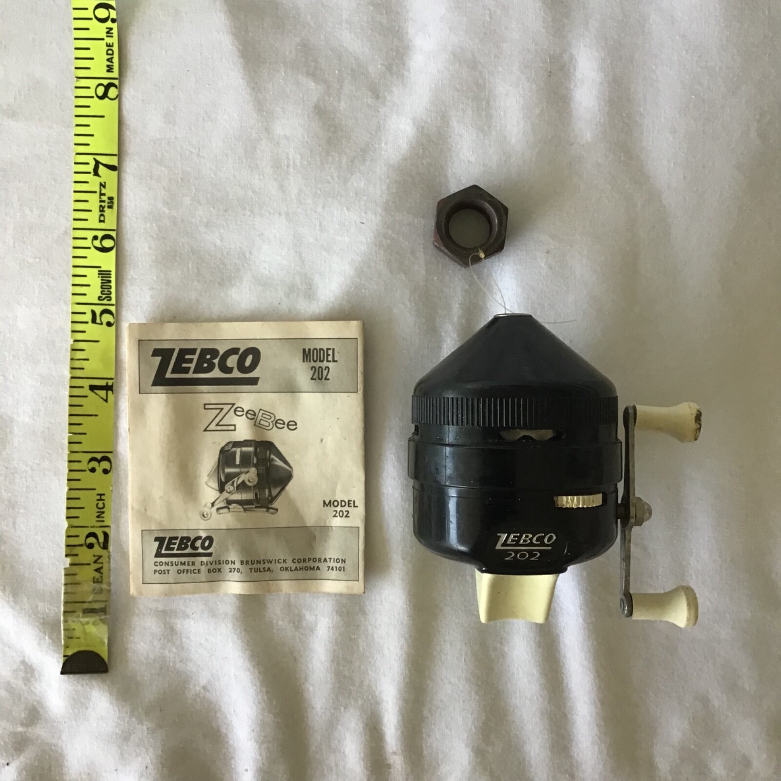 Zebco 202 Closed Face Spinning Reel eBay