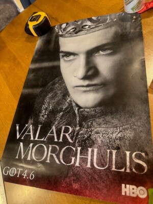 Game of Thrones GOT Wall Poster - Joffrey Baratheon Portrait - Valar Morghulis