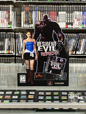 Resident Evil 3: Nemesis Ps1 Countertop Display