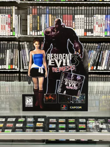 Resident Evil 3: Nemesis Ps1 Countertop Display
