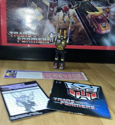 G1 Transformers Kickback Complete With Instructions Tecspecs And Paperwork