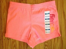 NWT Girl's Old Navy Neon Pink Cotton Shorts with FIERCE - Size XS 5