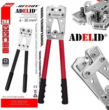 Presszange Crimpzange Quetschzange Kabelschuhe Hülsen Zange 6  10 16 25 35 50mm²