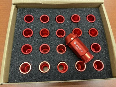 GDS Wheel Lug Nuts M12X1.5 for Acura, Chevy, Ford, Honda, Toyota
