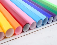 5 Yd Rolls Threadart Self Adhesive Vinyl Film 12" Cricut Compare to 651 24 Color