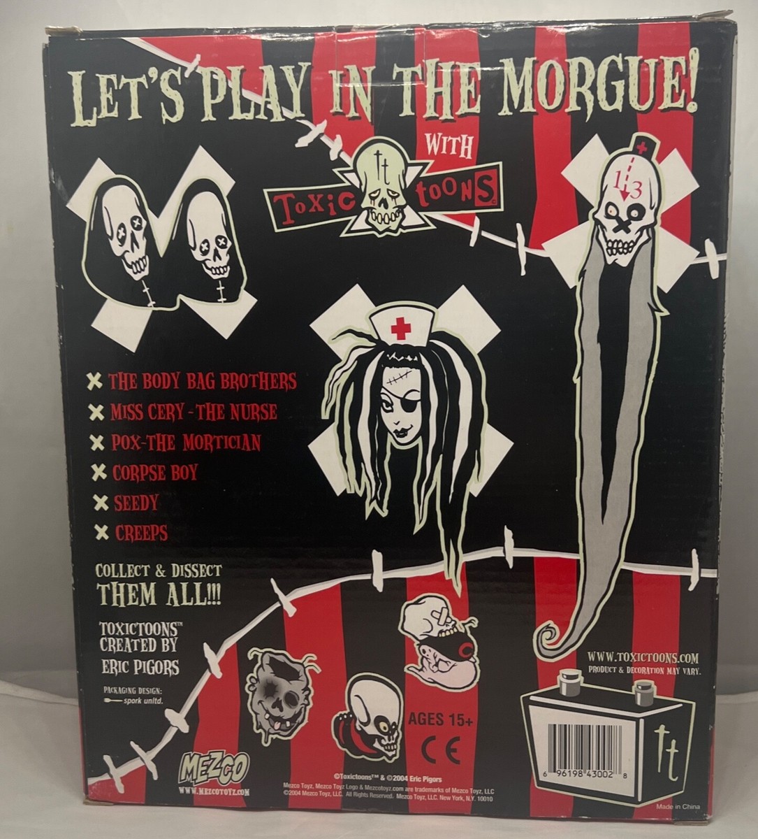 Mezco Toxic Toons フィギュア Mezco Toyz Toxic Toons Pox-The Mortician & Corpse Boy