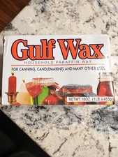 Gulf Wax PARAFFIN 1 Lb Wax Box For Canning Candle Making