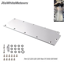 Billet Aluminum LS Gen4   Valley Cover Plate For LS LS2 L99 LS3 DOD Lifter Pan