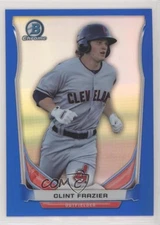 2014 Bowman Draft Top Prospects Chrome Blue Refractor /399 Clint Frazier #CTP-11