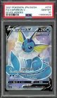 PSA 10 Gem Mint JPN Vaporeon V SR s6a Eevee Heroes 074/069 Pokemon