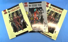 WOTC d20 Modern d20 Future Tech + 2X Cyberscape Lot ALL FIRST PRINTING free ship