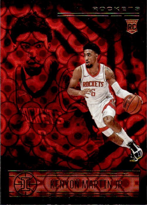 2020-21 Panini Illusions #187 Kenyon Martin Jr. Asia Red