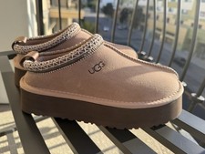 UGG Women's Tasman Suede Clog Slippers Size 6 Brand New Authentic In Box
