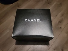 Chanel Gift Box Black 16"x13 5/8"x7x 10"  Empty 