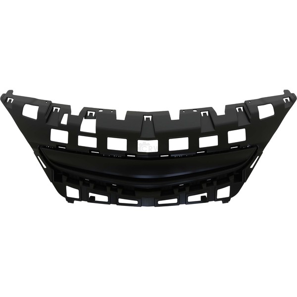 KüHlergrill FüR Opel Astra J 3-TüRer GTC Bj. 12-15 Komplett Schwarz Ohne Emblem-image