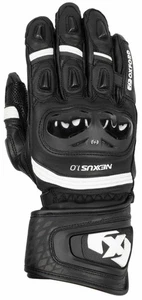 Oxford Nexus Gloves - Black/White Motorcycle Motorbike