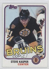 1981-82 Topps Steve Kasper #68E 0a1